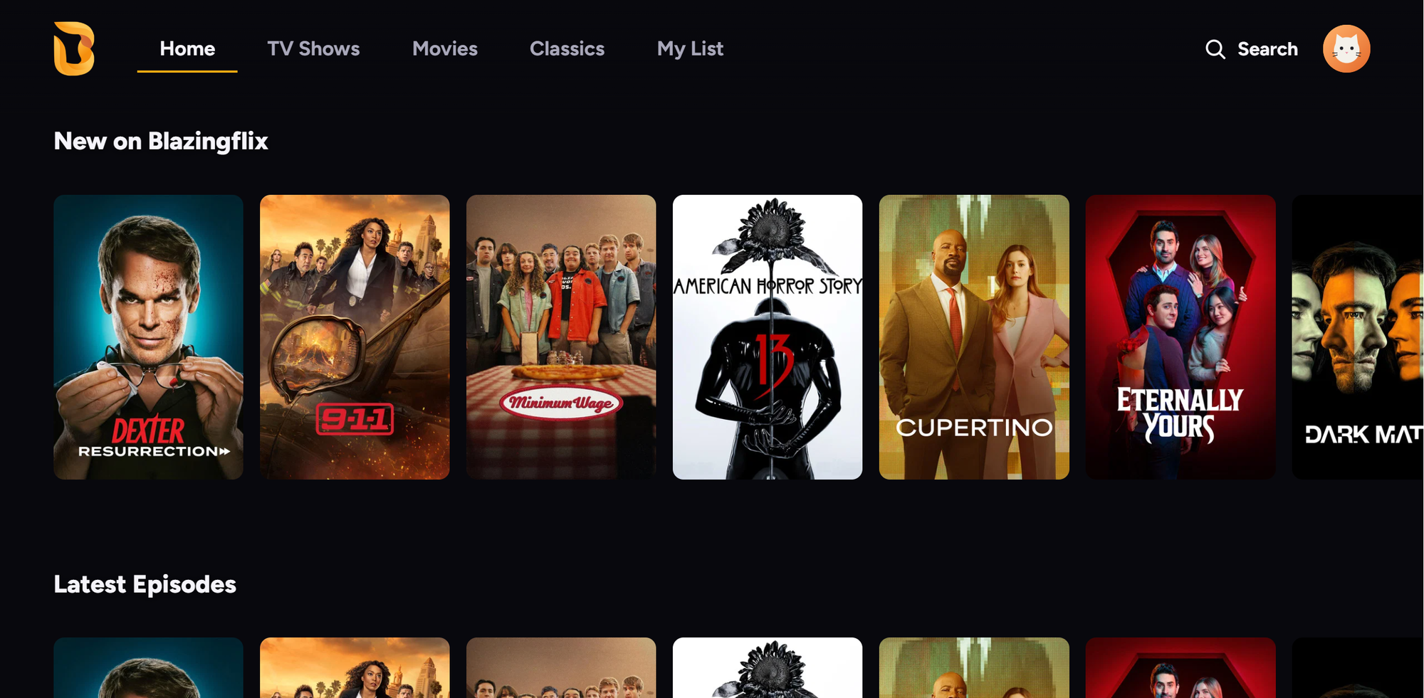 Blazingflix on Android TV